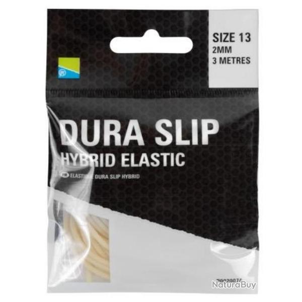PRESTON �LASTIQUE DURA SLIP HYBRIDE ELASTIC 3M PRESTON 2,00mm Blanc
