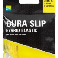PRESTON &Eacute;LASTIQUE DURA SLIP HYBRIDE ELASTIC 3M PRESTON 2,40mm Jaune