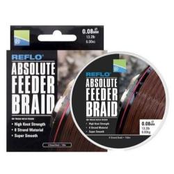 PRESTON REFLO ABSOLUTE FEEDER BRAID LINE PRESTON 0,10mm