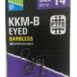 PRESTON HAME&Ccedil;ONS KKM-B EYED BARBLESS HOOK PRESTON 12
