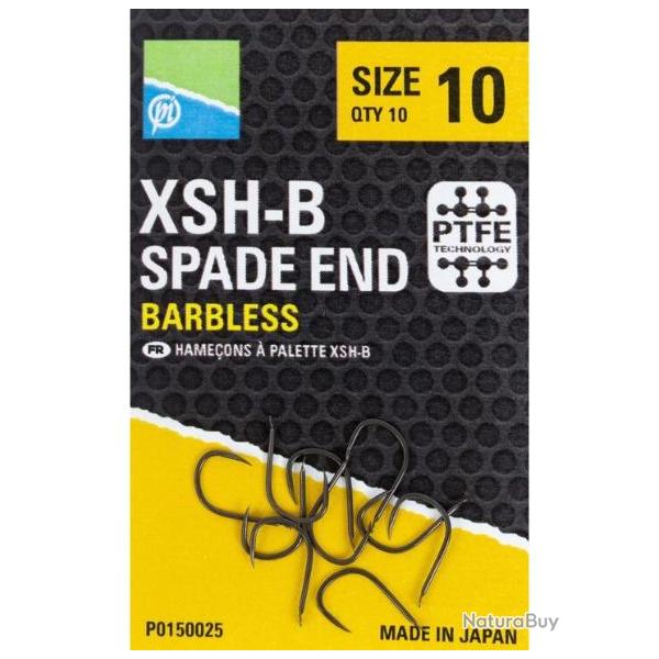 PRESTON HAME�ONS XSH-B SPADE END BARBLESS HOOK PRESTON 14