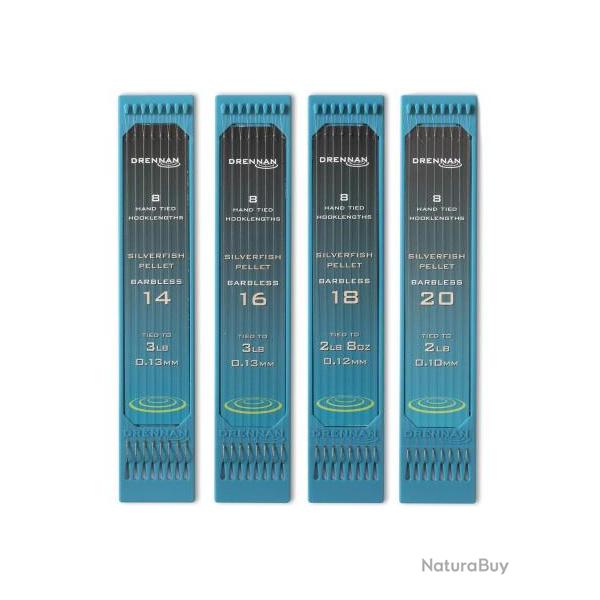DRENNAN PLAQUE BAS DE LIGNE 6"/15CM SILVERFISH PELLET DRENNAN 0,13mm 14