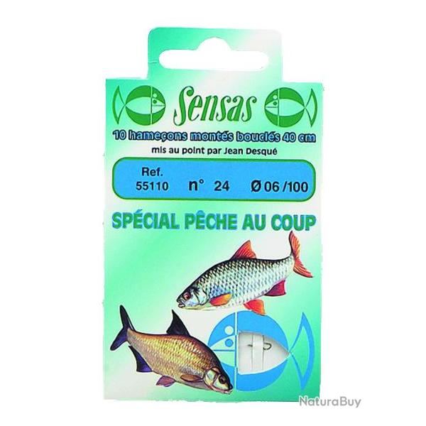 SENSAS HAME�ONS MONT�S SPECIAL P�CHE COUP SENSAS 0,12mm 16