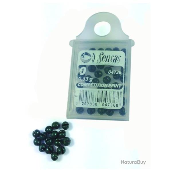 SENSAS BOITE INDIV. PLOMBS PEINTS COMPETITION SENSAS nr05