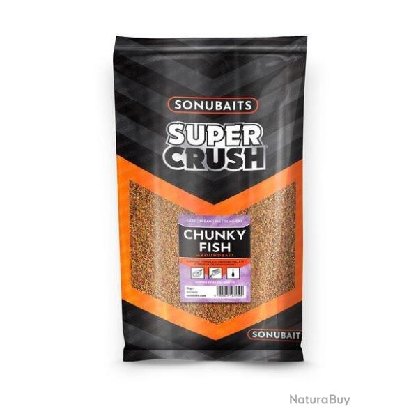 SONUBAITS AMORCE SUPER CRUSH CHUNKY FISH 2KG SONUBAITS