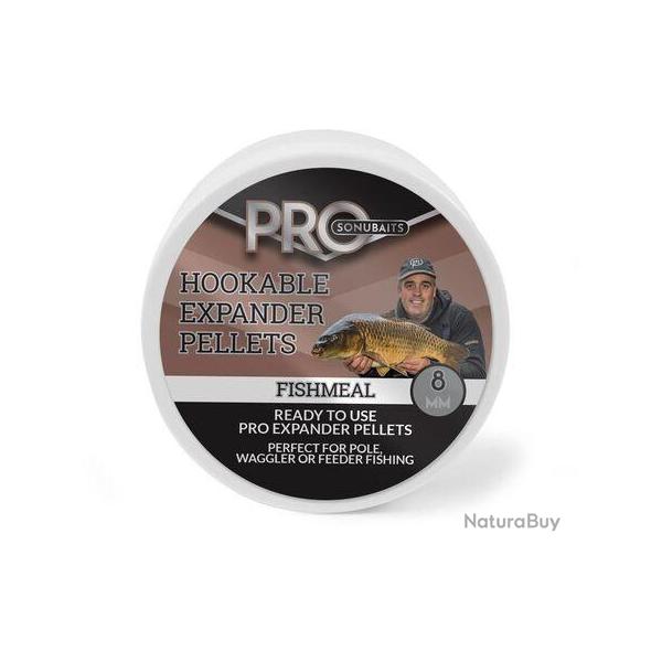 SONUBAITS PELLETS D'ESCHAGES PRO EXPANDER FISHMEAL 100GR SONUBAITS 8mm