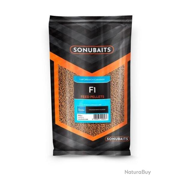 SONUBAITS PELLETS F1 FEED PELLETS 900GR SONUBAITS 2mm