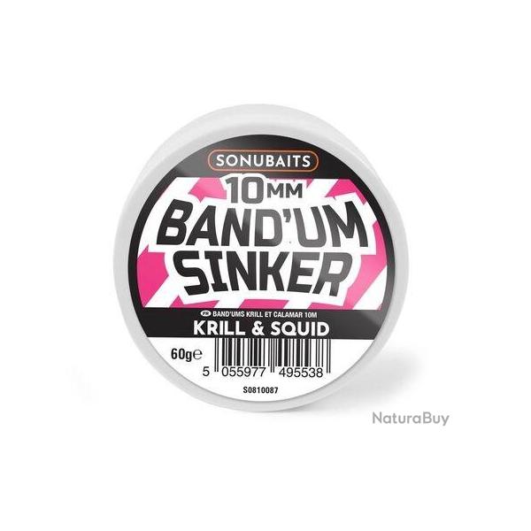 SONUBAITS BAND'UM SINKERS KRILL & SQUID 60GR 10mm
