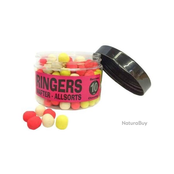 RINGERS WAFTER ALLSORTS CHOCOLAT 100GR 6mm
