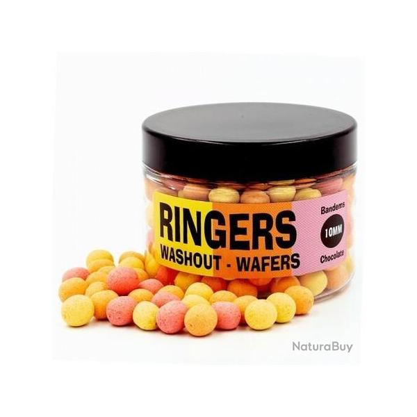 RINGERS WAFTER ALLSORTS WASHED OUT CHOCOLATE 6MM 100GR