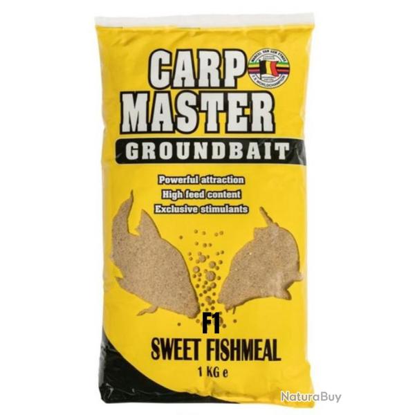 MARCEL VAN DEN EYNDE AMORCE CARPMASTER F1 SWEET FISHMEAL 1KG