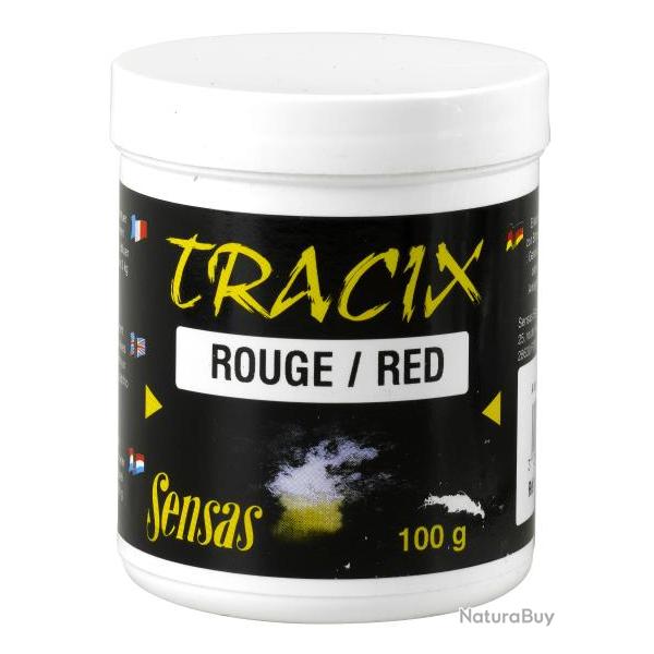 SENSAS ADDITIF TRACIX ROUGE 100GR SENSAS