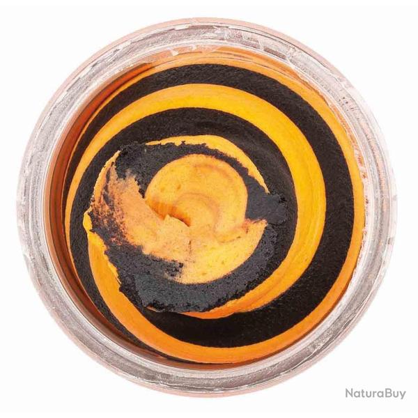 BERKLEY TROUT BAIT PASTE SWIRL - DIZZY DUCK ORANGE / NOIR
