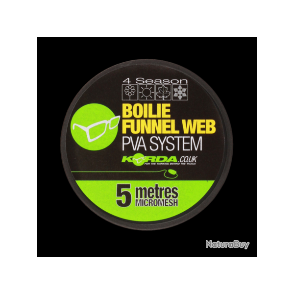 KORDA BOILIE FUNNEL WEB MICROMESH REFILL / RECHARGE 5m