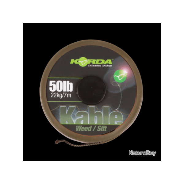 KORDA LEADER KABLE LEADCORE Weed 7m