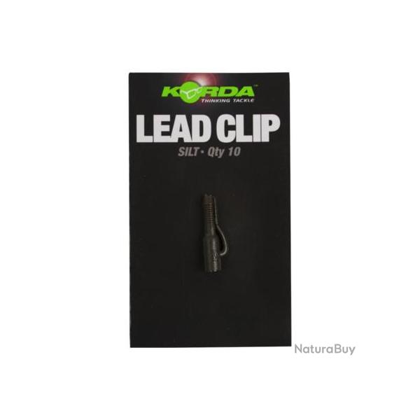 KORDA MAT�RIEL BAS DE LIGNE LEADER LEAD CLIP 10PC KORDA Silt
