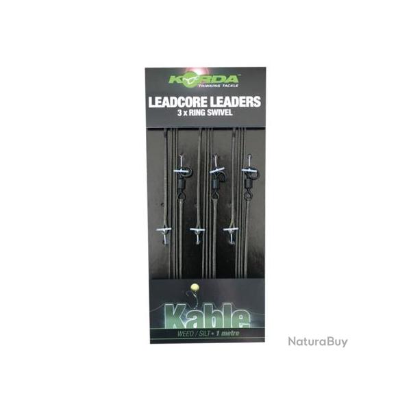 KORDA LEADCORE LEADER RING SWIVEL / PIVOT KORDA Weed