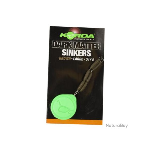 KORDA END TACKLE SINKERS TUNGSTEN HOOKLINK WEIGHTS KORDA Large Gravel
