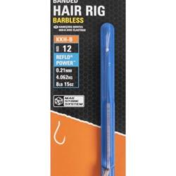 PRESTON BAS DE LIGNE MAG STORE KKH-B BANDED HAIR RIGS 0,24mm 10 10cm