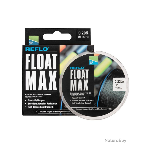 PRESTON FIL DE P�CHE LIGNE FLOAT MAX LINE 150M PRESTON 0,20mm