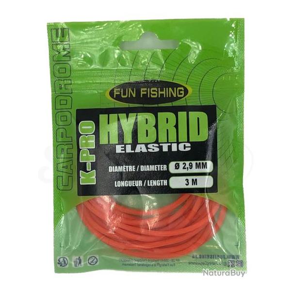 FUN FISHING LASTIQUE K-PRO HYBRIDE ELASCTIC 3M00 FUN FISHING 2,90mm 3m