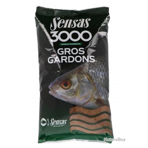 SENSAS 3000 AMOR�E GROS GARDONS 1KG SENSAS