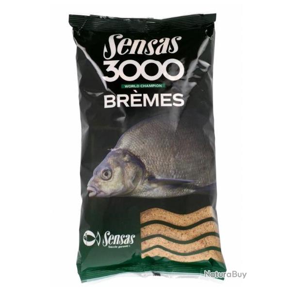 SENSAS 3000 AMOR�E BR�MES 1KG SENSAS