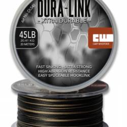CARP WHISPERER - LIGNE / LEADER DURA LINK Silt 45lb