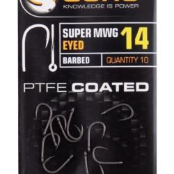 GURU HAMECON SUPER MWG HOOK BARBED/EYED 14