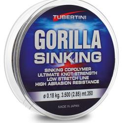 TUBERTINI NYLON GORILLA SINKING 350M 0,16mm 350m