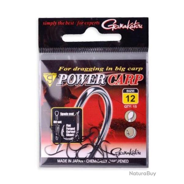 GAMAKATSU HAME�ON POWER CARP SPADE BARBED GAMAKATSU 10