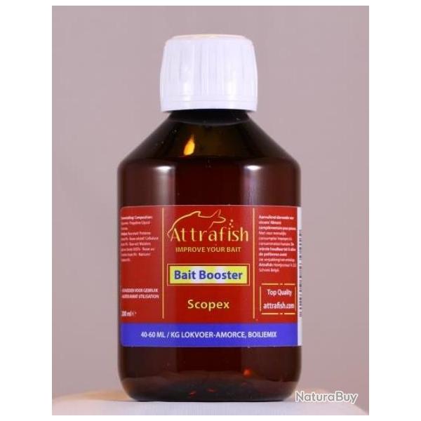 ATTRAFISH LIQUIDE BAIT BOOSTER SCOPEX 200ML