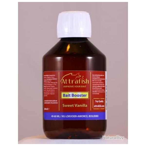ATTRAFISH LIQUIDE BAIT BOOSTER SWEET VANILLA 200ML