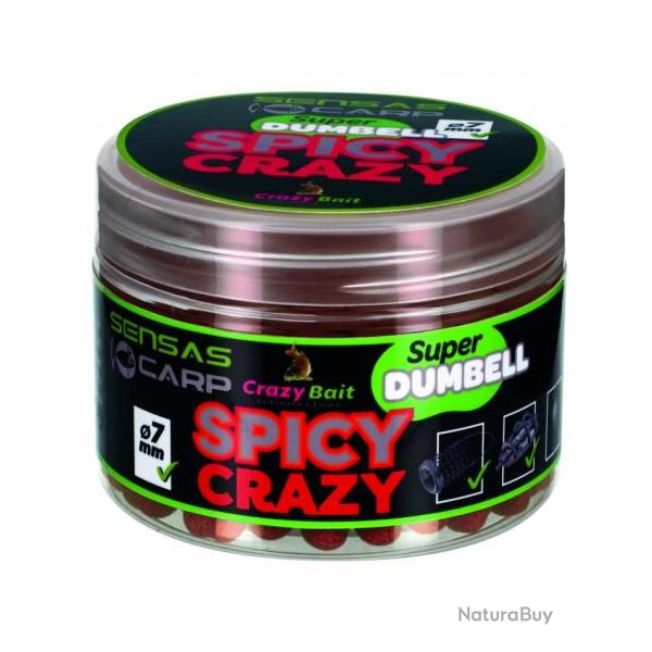 SENSAS SUPER DUMBELL 7MM SPICY CRAZY 80G