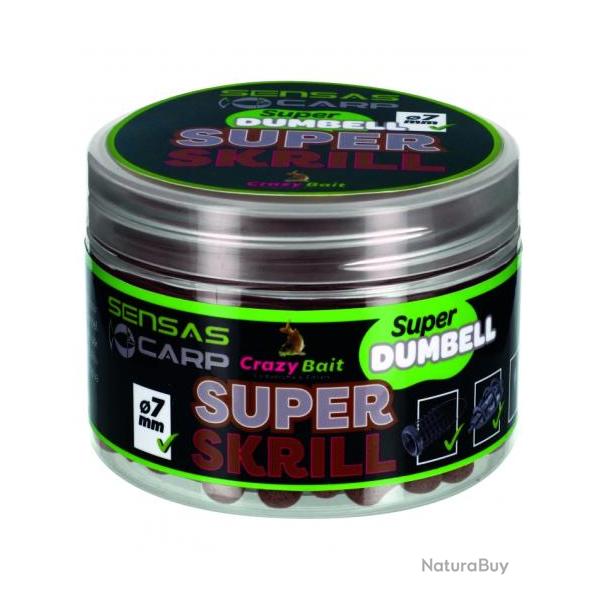 SENSAS SUPER DUMBELL 7MM SUPER SKRILL 80G
