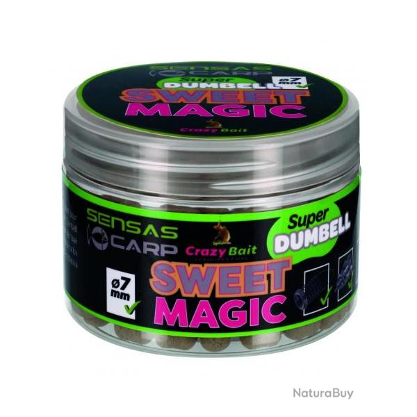 SENSAS SUPER DUMBELL 7MM SWEET MAGIC 80G
