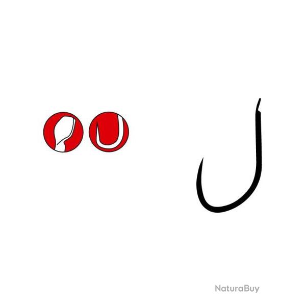 GAMAKATSU HAME�ON G-BARBLESS LS - 2260B 10