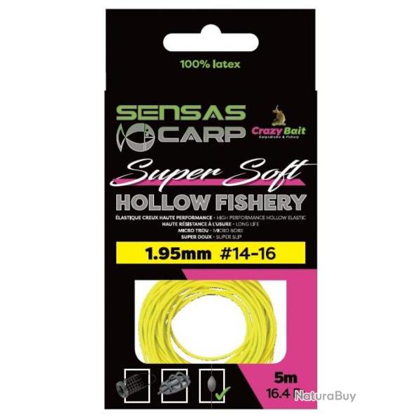 SENSAS �LASTIQUE HOLLOW FISHERY SUPER SOFT SENSAS 2,55mm