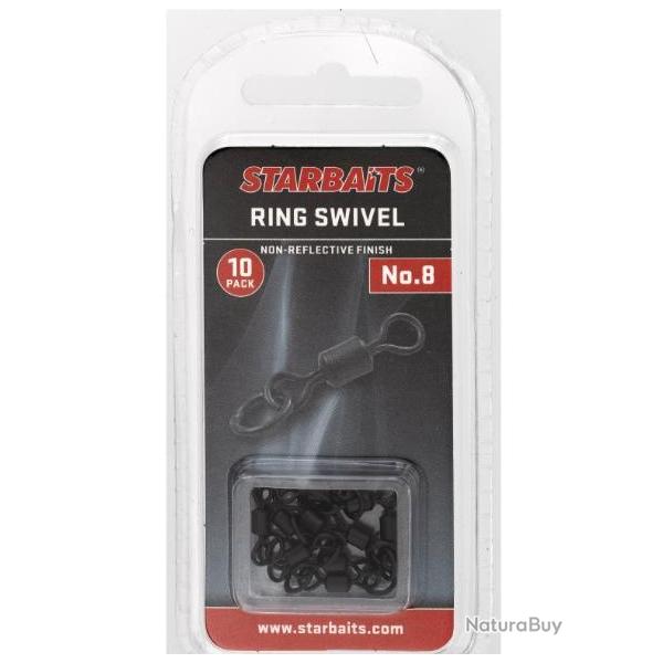 STARBAITS - EMERILLON A ANNEAU N�8