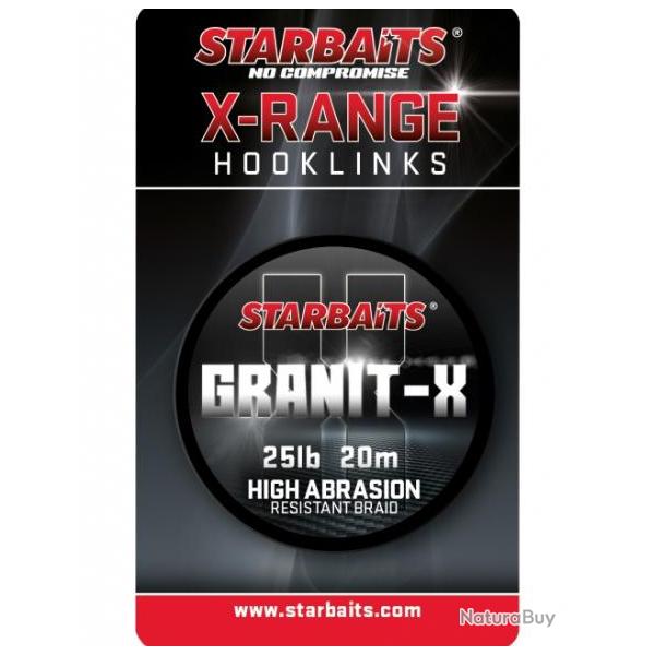 STARBAITS END TACKLE BRAID GRANIT X 20M STARBAITS Bruin 25lb