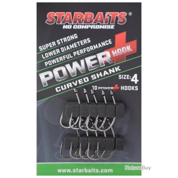 STARBAITS - HAMEON POWER HOOK CURVED SHANK 4