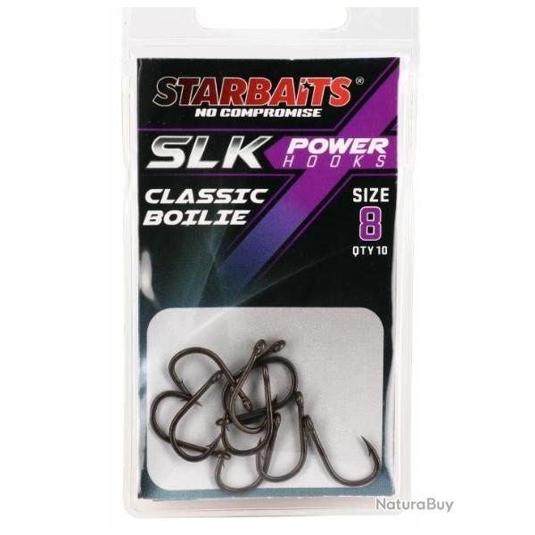 STARBAITS - HAME�ON SLK POWER HOOK PTFE COATED CLASSIC BOILIE 8