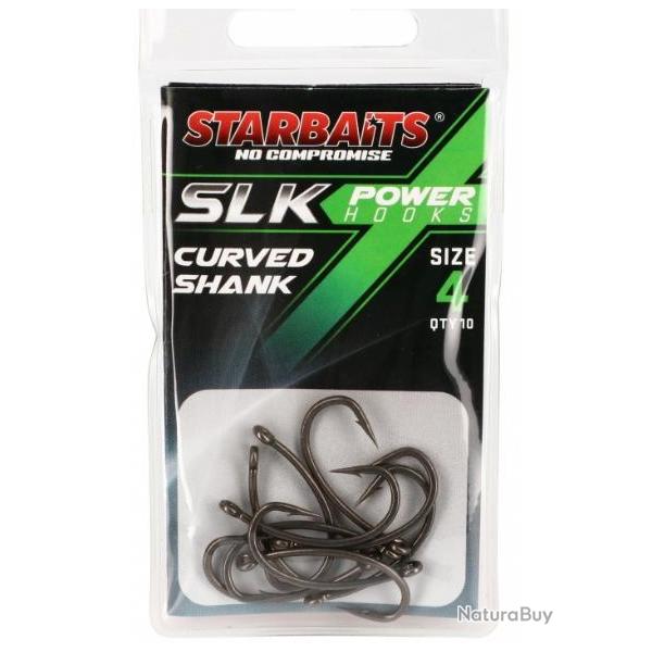 STARBAITS - HAME�ON SLK POWER HOOK PTFE COATED CURVED SHANK 4