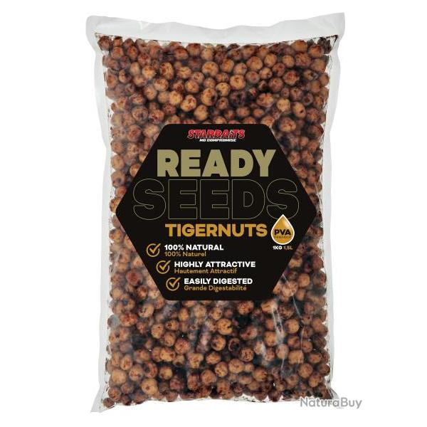 STARBAITS GRAINES READY SEEDS TIGERNUTS SENSAS 3kg