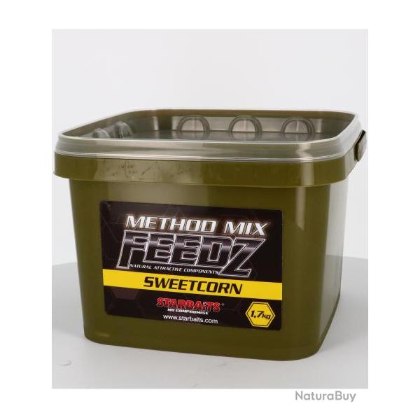 STARBAITS AMOR�E FEEDZ METHOD SWEET CORN 1KG700 STARBAITS