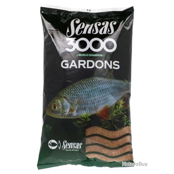SENSAS AMOR�E 3000 GARDONS 1KG SENSAS