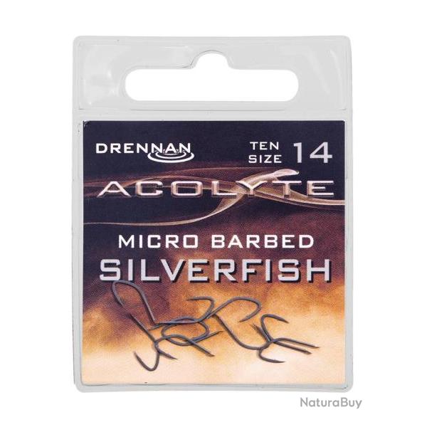 DRENNAN HAME�ONS ACOLYTE SILVERFISH MICRO BARBED 14