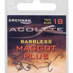 DRENNAN HAME&Ccedil;ONS ACOLYTE MAGGOT PLUS BARBLESS DRENNAN 18