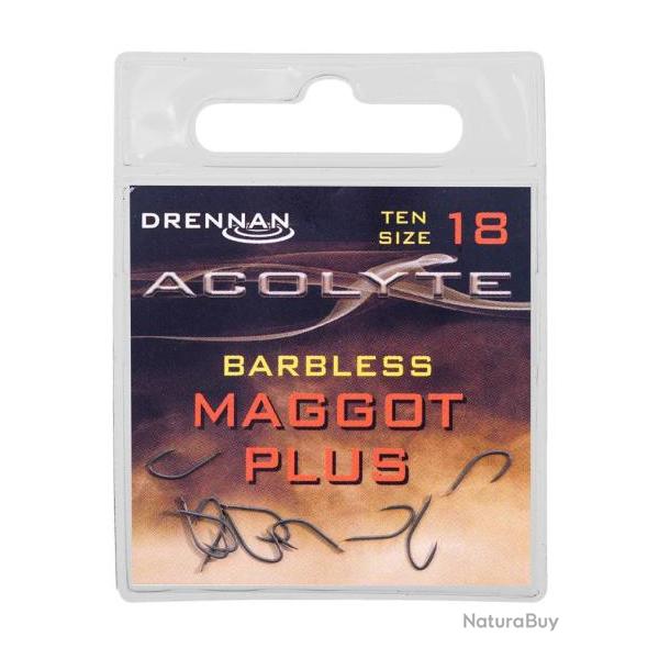 DRENNAN HAME�ONS ACOLYTE MAGGOT PLUS BARBLESS DRENNAN 18