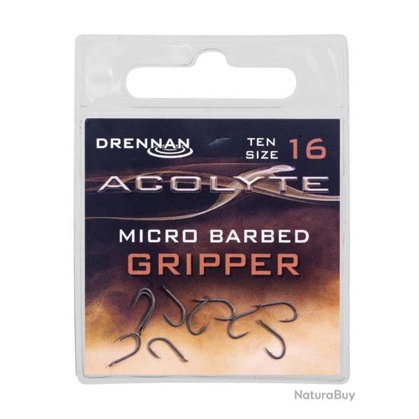 DRENNAN HAME�ONS ACOLYTE GRIPPER MICRO BARBED 16